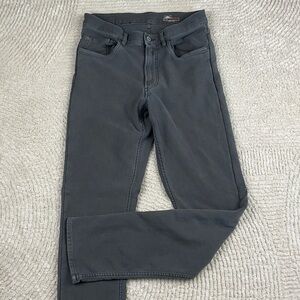 Faherty Men's Slim Jeans in Charcoal Gray Size 29